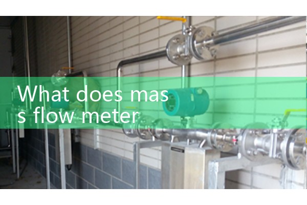 The function of mass flow meter